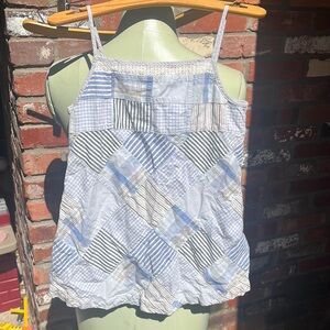 Gap Kids Patchwork Tank Top size L